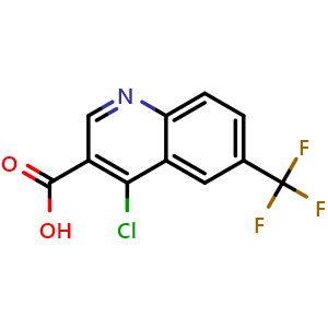 4-chloro-6-(trifluoromethyl)quinoline-3-carboxylic acid