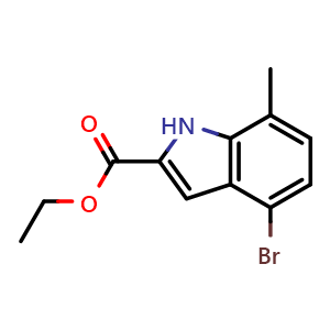 ethyl 4-bromo-7-methyl-1H-indole-2-carboxylate