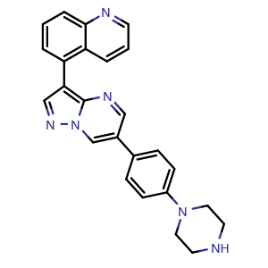 Chemical structure of LDN212854 , CAS 1432597-26-6, AChemBlock T97230