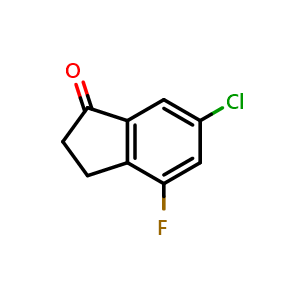 6-Chloro-4-fluoro-2,3-dihydro-1H-inden-1-one