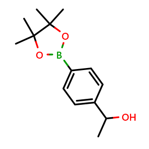 1-(4-(4,4,5,5-tetramethyl-1,3,2-dioxaborolan-2-yl)phenyl)ethanol
