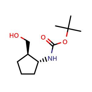 tert-butyl ((1R,2R)-2-(hydroxymethyl)cyclopentyl)carbamate