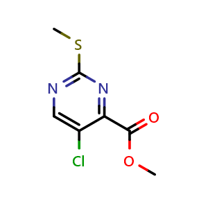 methyl 5-chloro-2-(methylthio)pyrimidine-4-carboxylate