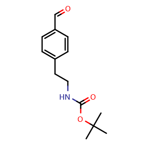tert-butyl N-[2-(4-formylphenyl)ethyl]carbamate