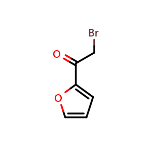 Chemical structure of 2-bromo-1-(2-furyl)ethanone , CAS 15109-94-1, AChemBlock T97458