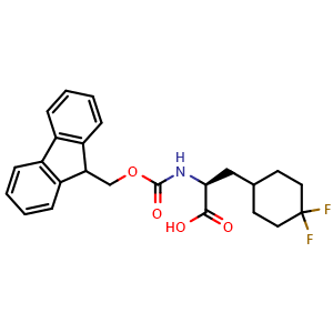 (2S)-3-(4,4-difluorocyclohexyl)-2-(9H-fluoren-9-ylmethoxycarbonylamino)propanoic acid