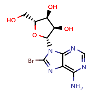 (2R,3R,4S,5R)-2-(6-Amino-8-bromo-9H-purin-9-yl)-5-(hydroxymethyl)tetrahydrofuran-3,4-diol