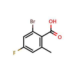 2-Bromo-4-fluoro-6-methylbenzoic acid