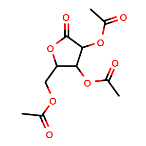 2-(acetoxymethyl)-5-oxotetrahydrofuran-3,4-diyl diacetate