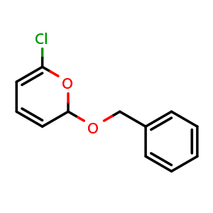 Chemical structure of 2-(benzyloxy)-6-chloropyraine , CAS 4774-18-9, AChemBlock T97597