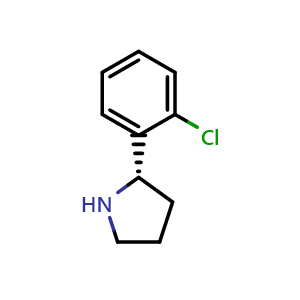 (2S)-2-(2-chlorophenyl)pyrrolidine