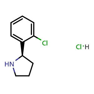 (2R)-2-(2-chlorophenyl)pyrrolidine hydrochloride