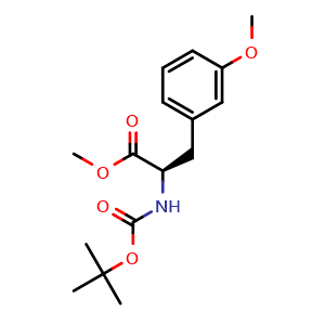 (R)-methyl 2-((tert-butoxycarbonyl)amino)-3-(3-methoxyphenyl)propanoate