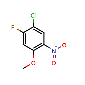 1-Chloro-2-fluoro-4-methoxy-5-nitrobenzene