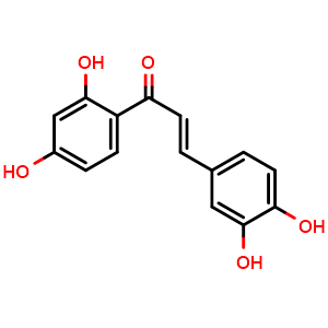 Chemical structure of Butein , CAS 487-52-5, AChemBlock T97807