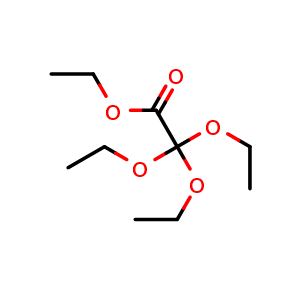 Chemical structure of ethyl 2,2,2-triethoxyacetate , CAS 57267-03-5, AChemBlock T97869