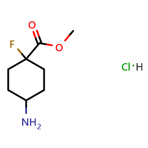 methyl 4-amino-1-fluoro-cyclohexanecarboxylate hydrochloride