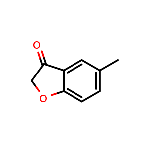 Chemical structure of 5-Methyl-3(2H)-benzofuranone , CAS 54120-66-0, AChemBlock T97930