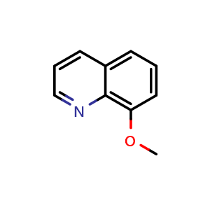 Chemical structure of 8-Methoxyquinoline , CAS 938-33-0, AChemBlock T97989