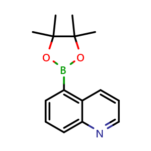 5-(4,4,5,5-tetramethyl-1,3,2-dioxaborolan-2-yl)quinoline