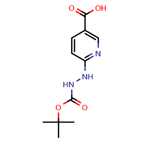 6-(2-(tert-Butoxycarbonyl)hydrazinyl)nicotinic acid