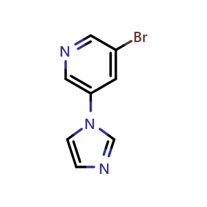 3-bromo-5-(1H-imidazol-1-yl)pyridine