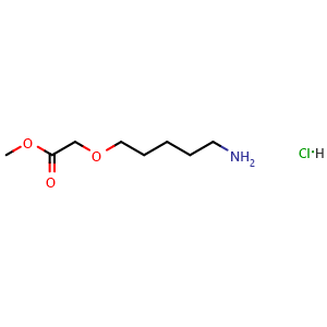 Methyl 2-[(5-aminopentyl)oxy]acetate hydrochloride