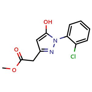 methyl 2-(1-(2-chlorophenyl)-5-hydroxy-1H-pyrazol-3-yl)acetate