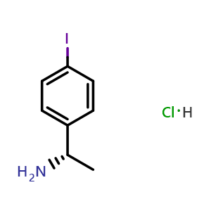 (S)-1-(4-iodophenyl)ethanamine-hydrochloride