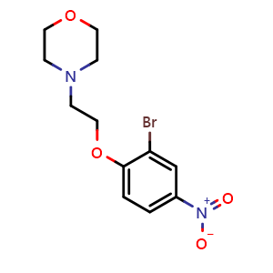 4-(2-(2-bromo-4-nitrophenoxy)ethyl)morpholine
