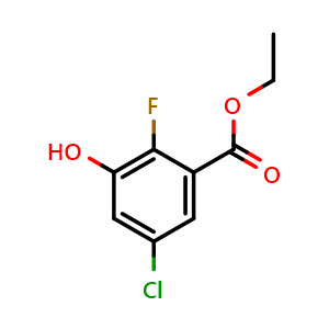 ethyl 5-chloro-2-fluoro-3-hydroxybenzoate