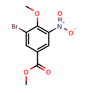 methyl 3-bromo-4-methoxy-5-nitrobenzoate