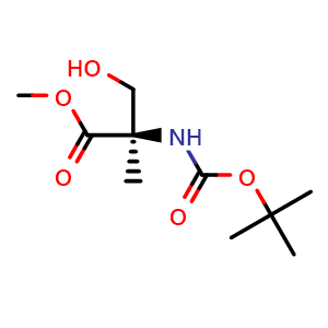 (R)-2-(tert-Butoxycarbonylamino)-3-hydroxy-2-methylpropanoic acid methyl ester