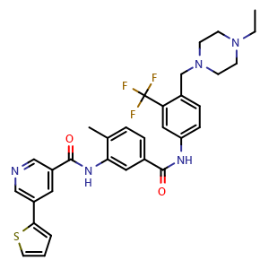 Chemical structure of ALW-II-41-27 , CAS 1186206-79-0, AChemBlock T98289