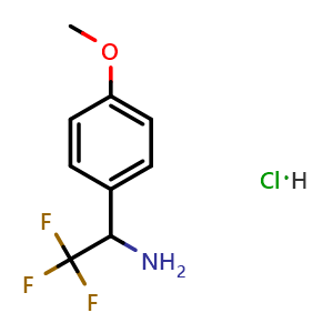2,2,2-trifluoro-1-(4-methoxyphenyl)ethanamine hydrochloride