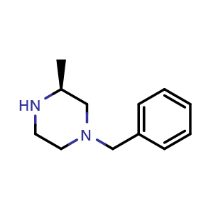 Chemical structure of (S)-2-methyl-4-benzylpiperazine , CAS 132871-12-6, AChemBlock T98416