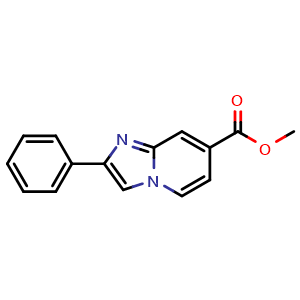 methyl 2-phenylimidazo[1,2-a]pyridine-7-carboxylate
