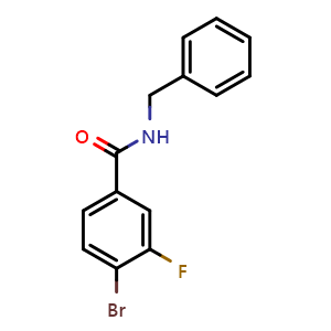 N-benzyl-4-bromo-3-fluorobenzamide