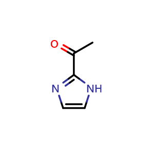 Chemical structure of 1-(1H-imidazol-2-yl)ethanone , CAS 53981-69-4, AChemBlock T98488