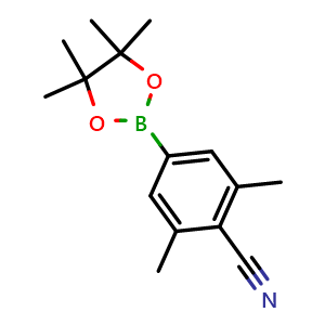 2,6-dimethyl-4-(4,4,5,5-tetramethyl-1,3,2-dioxaborolan-2-yl)benzonitrile