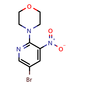 4-(5-Bromo-3-nitropyridin-2-yl)morpholine