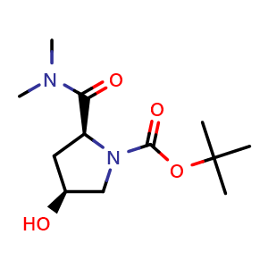 N-Boc-(2S,4S)-4-hydroxy-N,N-dimethylpyrrolidine-2-carboxamide