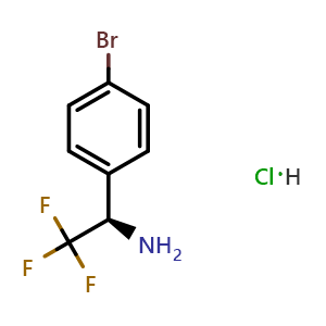 (1R)-1-(4-bromophenyl)-2,2,2-trifluoro-ethanamine hydrochloride