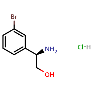 (R)-2-amino-2-(3-bromophenyl)ethanol hydrochloride
