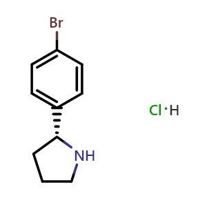 (R)-2-(4-bromophenyl)pyrrolidine hydrochloride