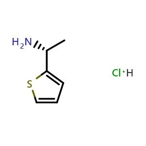 (1R)-1-(thiophen-2-yl)ethan-1-amine hydrochloride