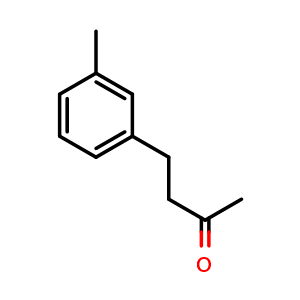 Chemical structure of 4-(3-Methylphenyl)butan-2-one , CAS 102611-24-5, AChemBlock T98809