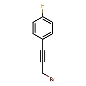 1-(3-Bromoprop-1-ynyl)-4-fluoro-benzene