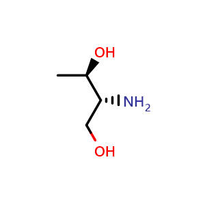 Chemical structure of L-Threoninol , CAS 3228-51-1, AChemBlock T98891