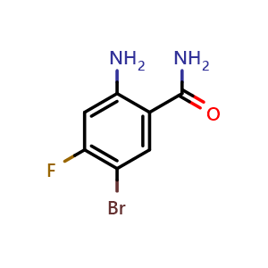 2-amino-5-bromo-4-fluorobenzamide
